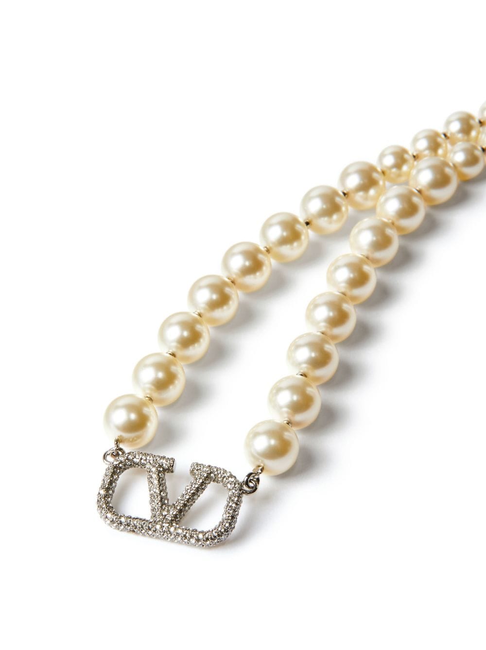 18K Valentino VLogo Signature Necklace